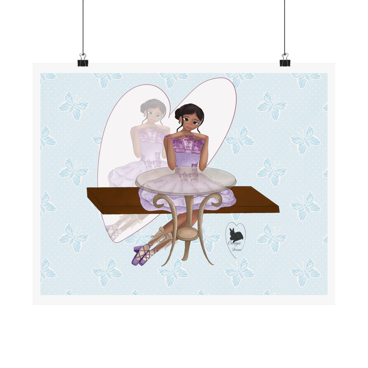 Art Poster — Ballerina's Dream