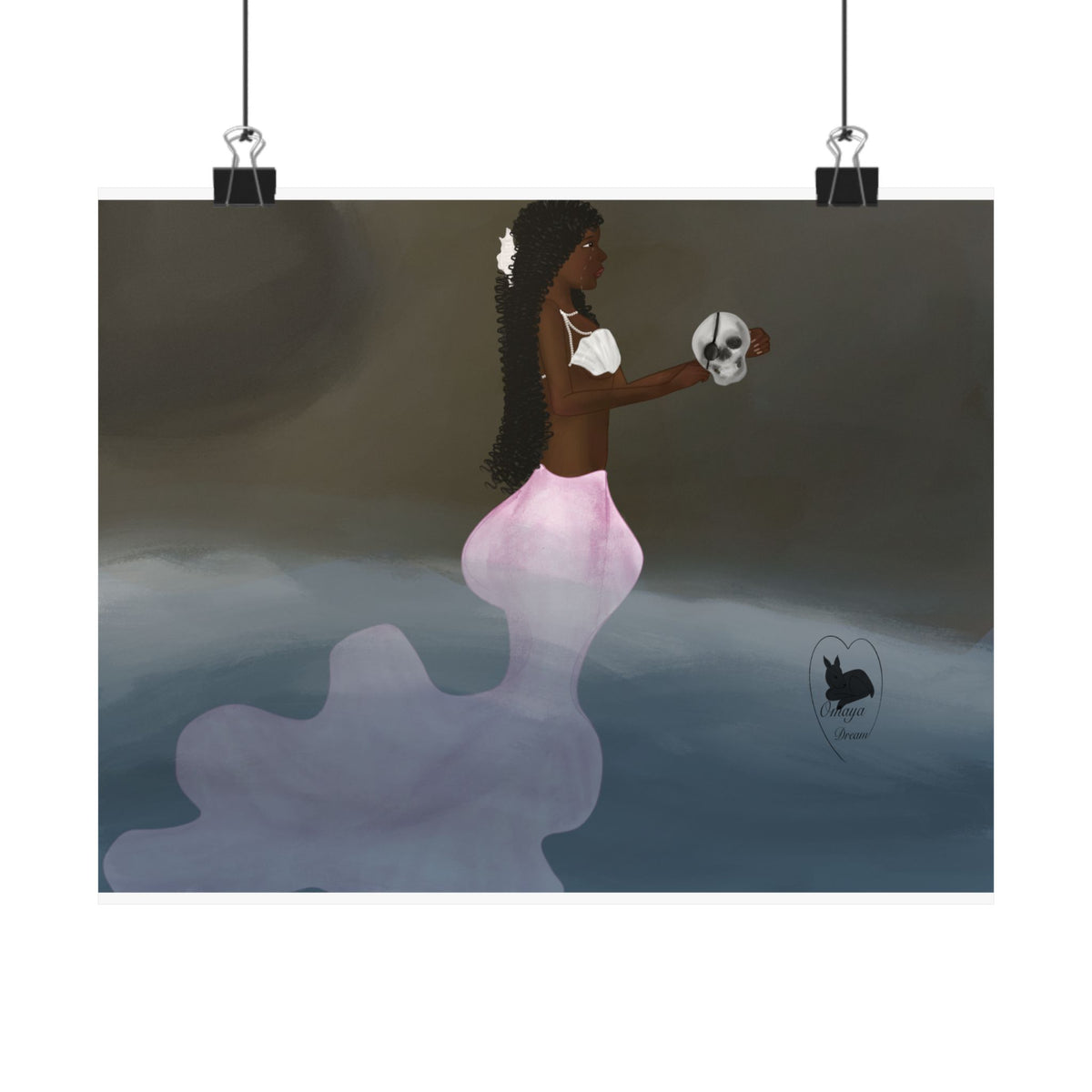 Poster — Le deuil d’une sirène