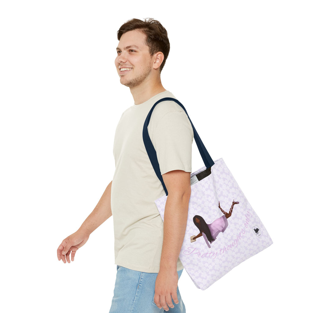 Tote Bag—Daydreaming at the Fountain