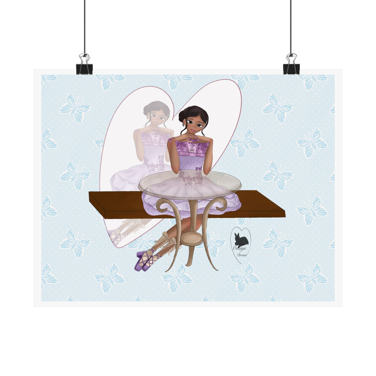 Art Poster — Ballerina's Dream