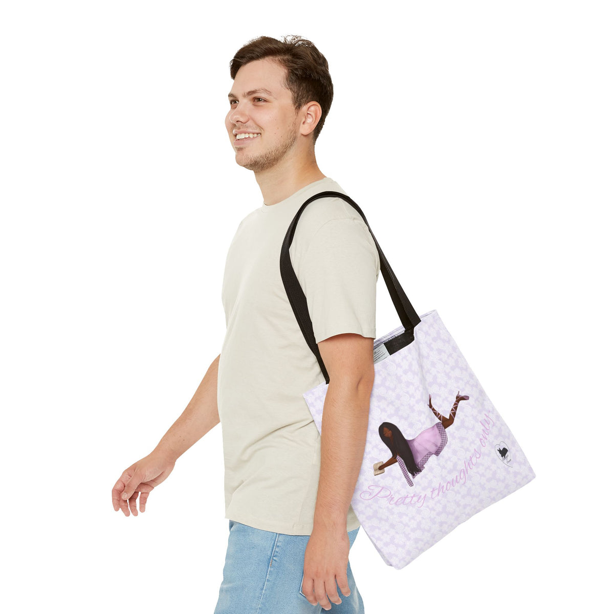 Tote Bag—Daydreaming at the Fountain
