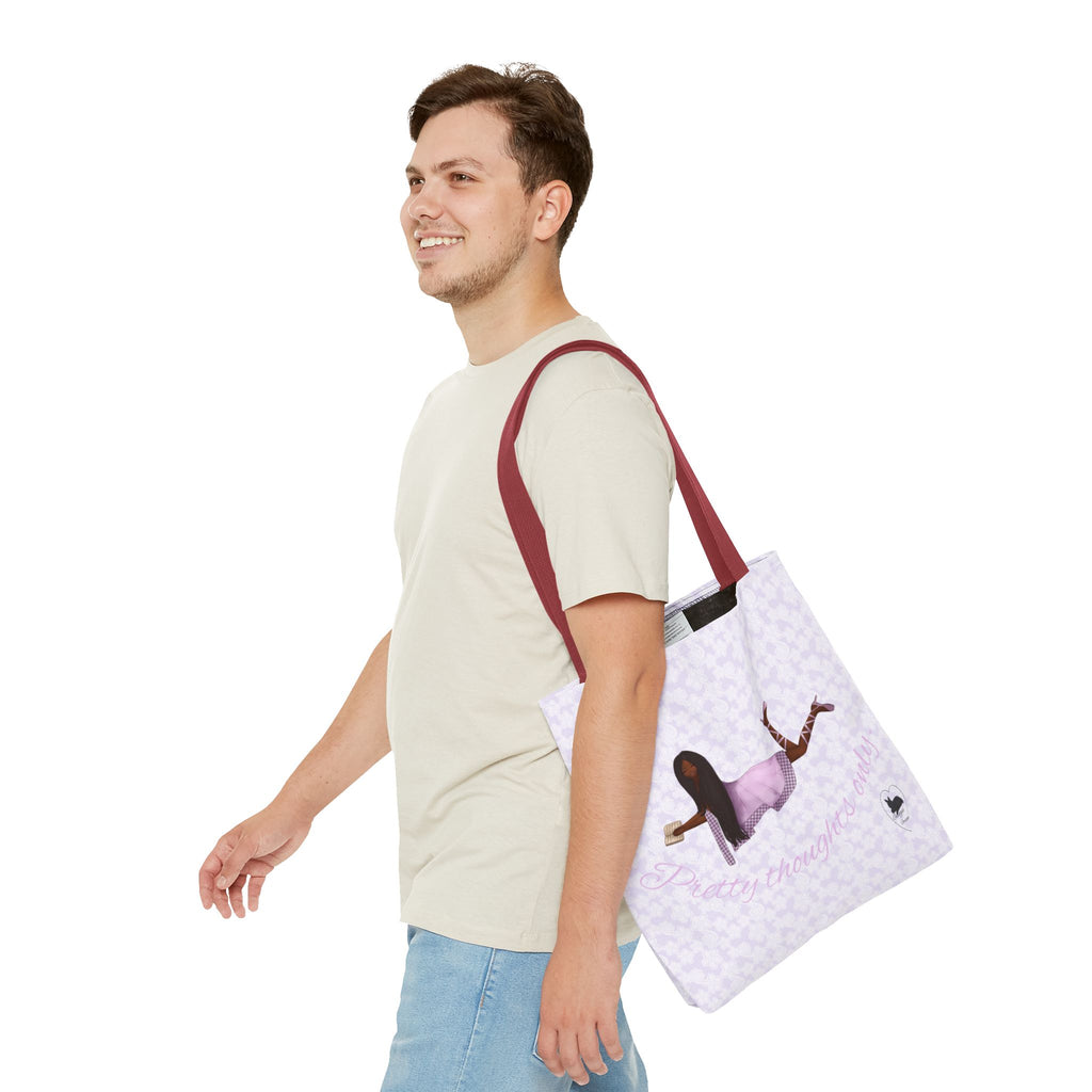 Tote Bag—Daydreaming at the Fountain