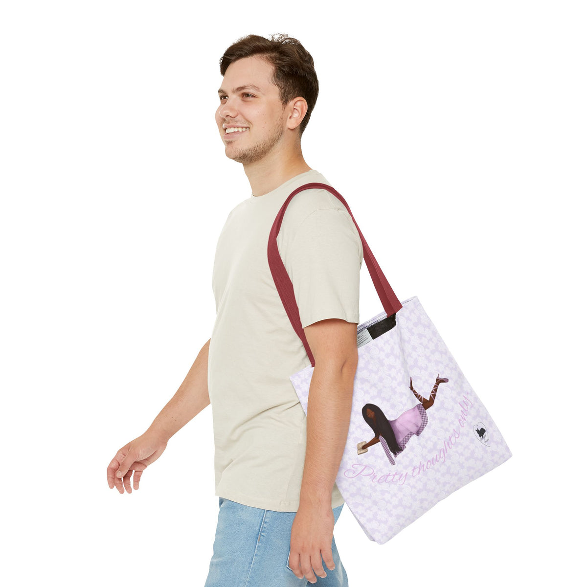 Tote Bag—Daydreaming at the Fountain
