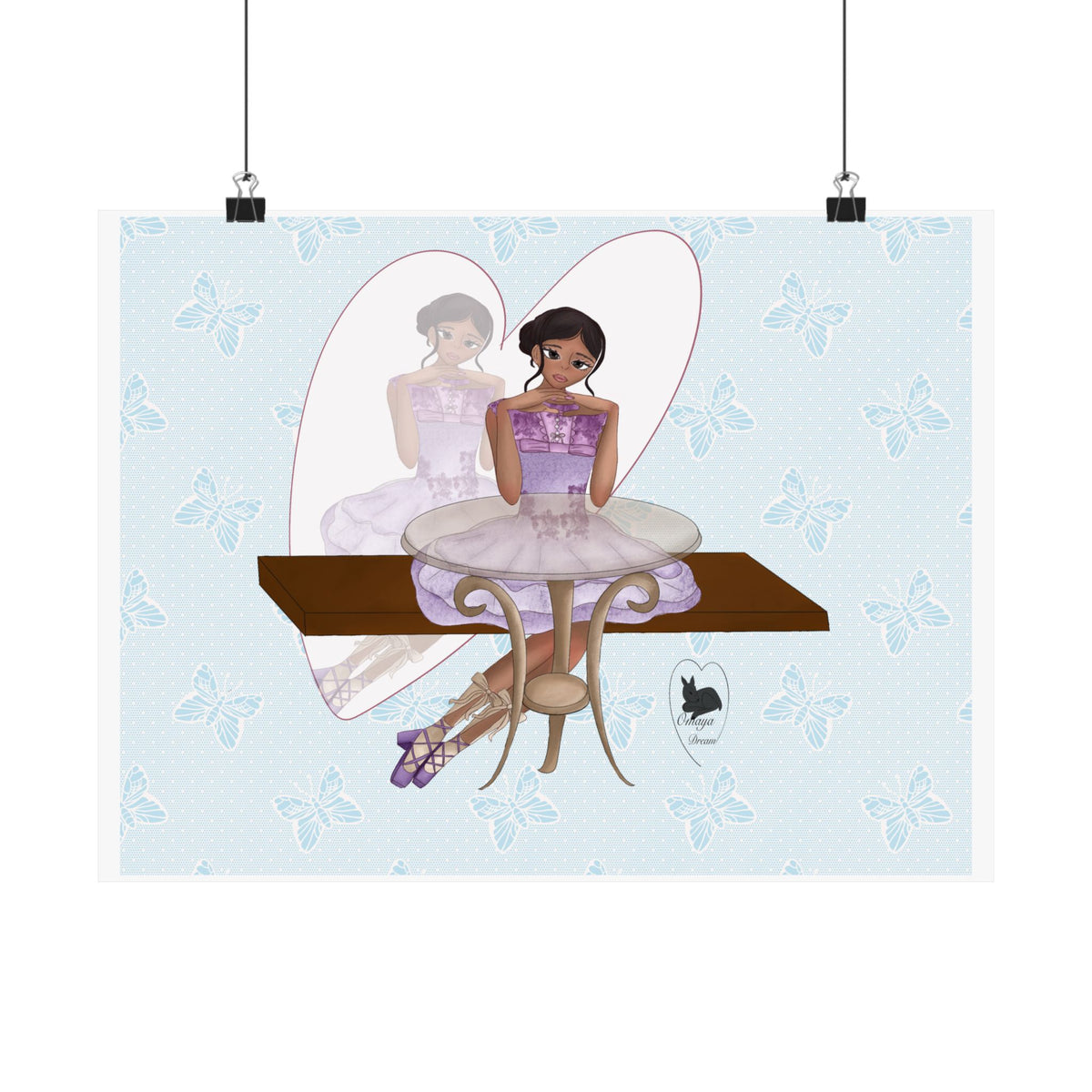 Art Poster — Ballerina's Dream