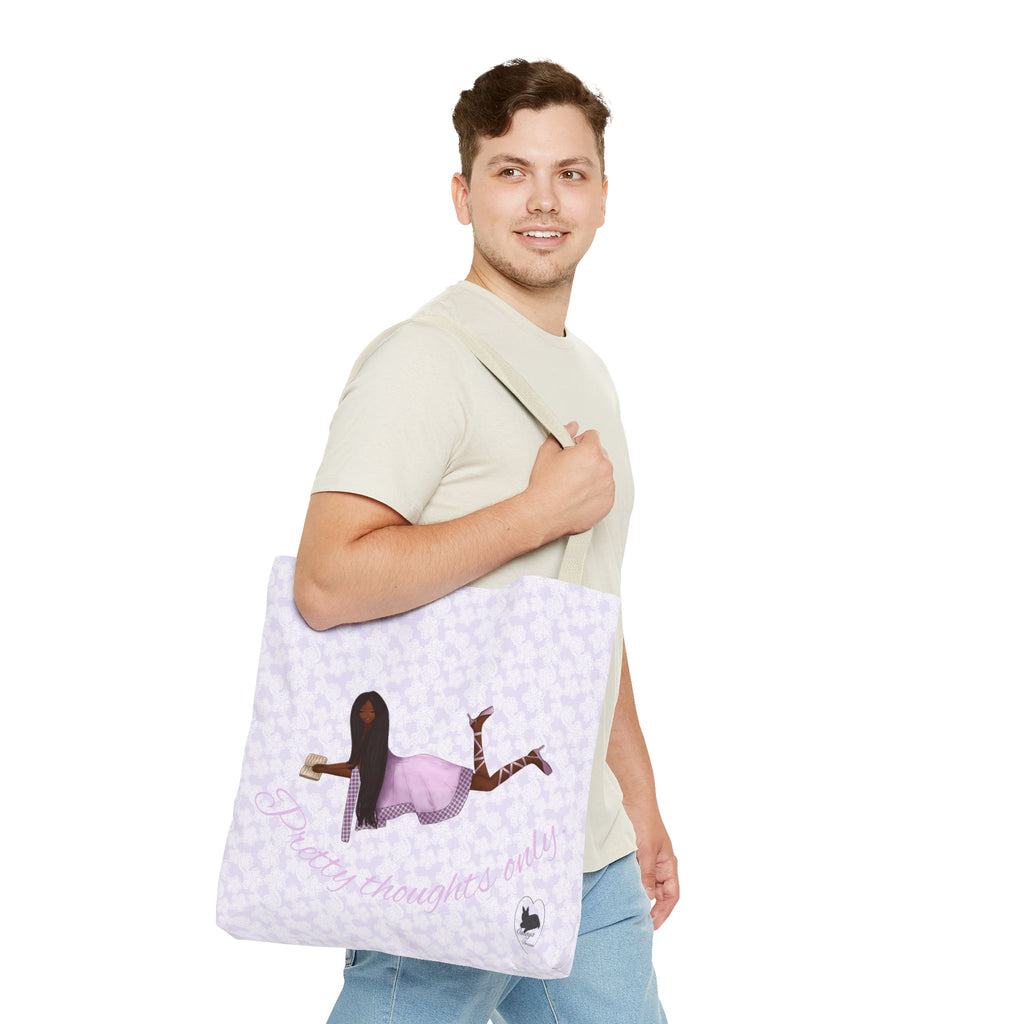 Tote Bag—Daydreaming at the Fountain
