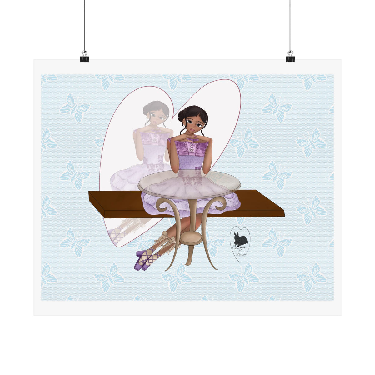 Art Poster — Ballerina's Dream