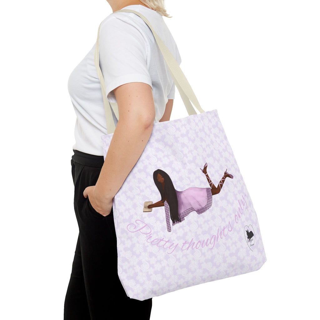 Tote Bag—Daydreaming at the Fountain