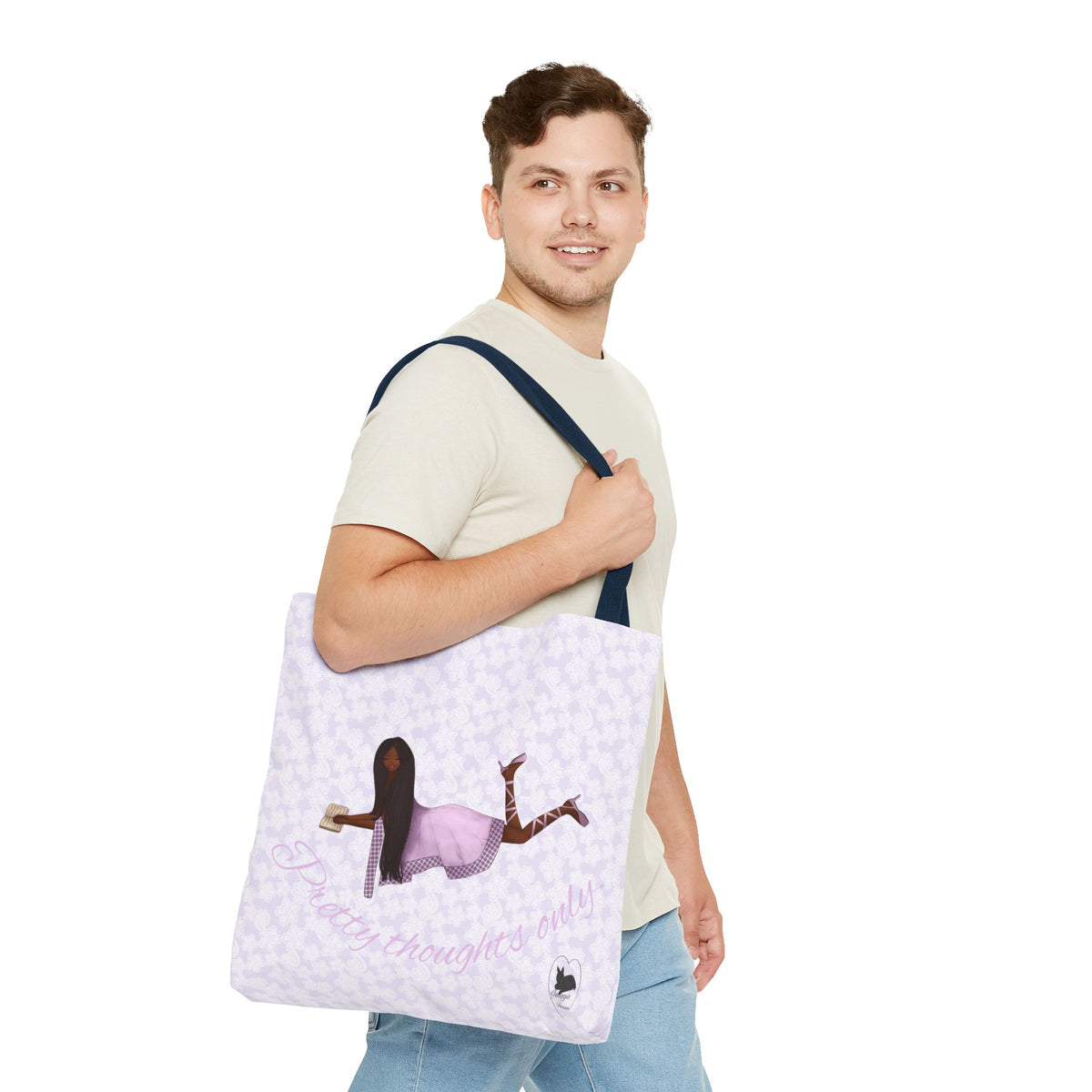 Tote Bag—Daydreaming at the Fountain