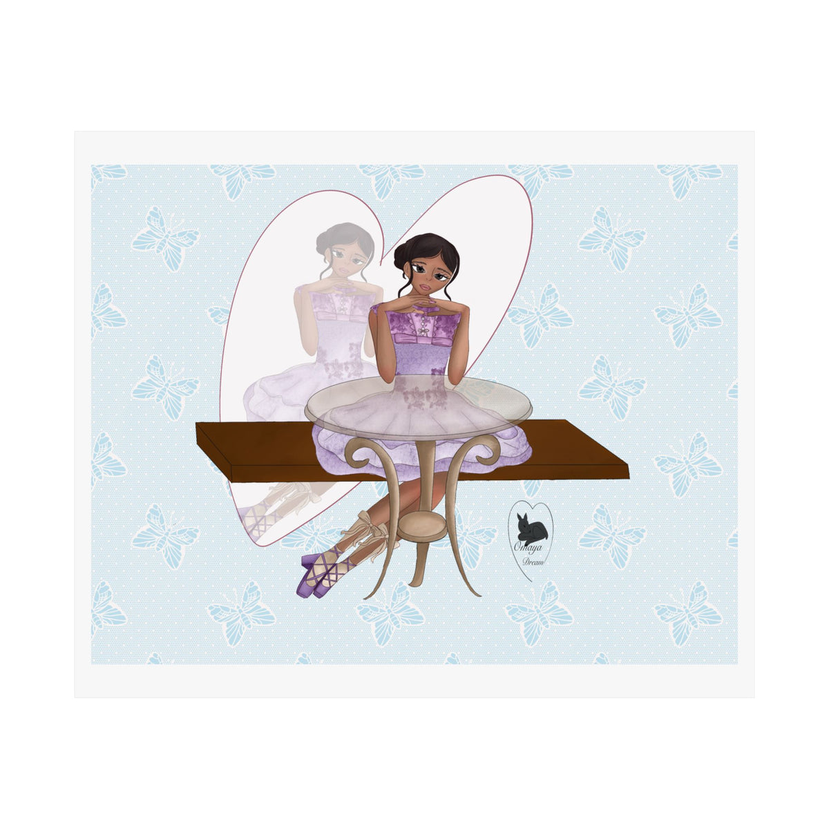 Art Poster — Ballerina's Dream