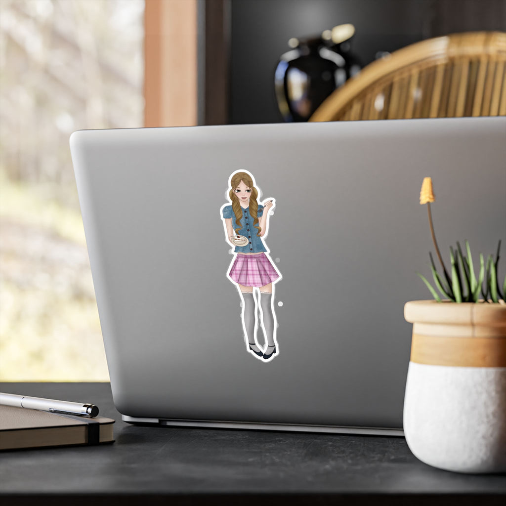 Sticker—Snack time