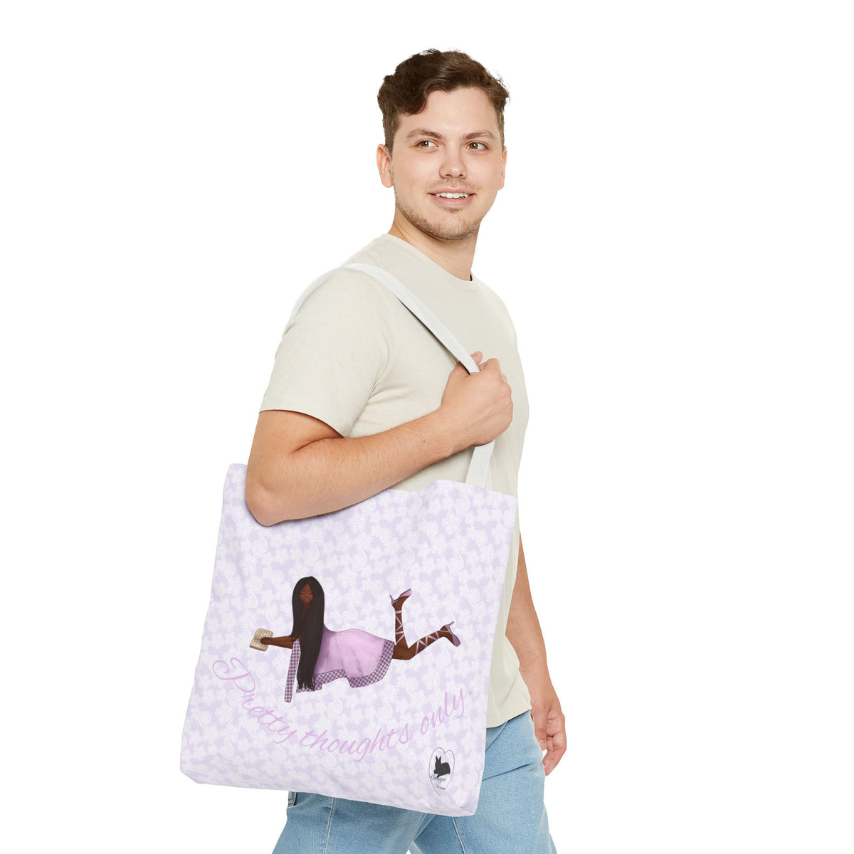 Tote Bag—Daydreaming at the Fountain