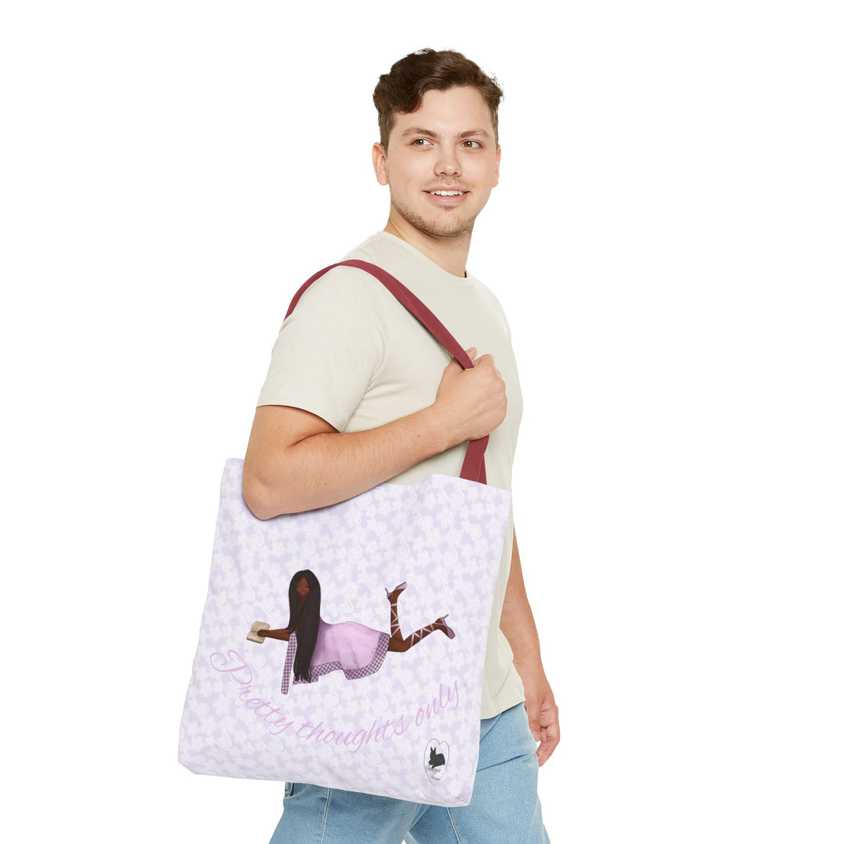 Tote Bag—Daydreaming at the Fountain