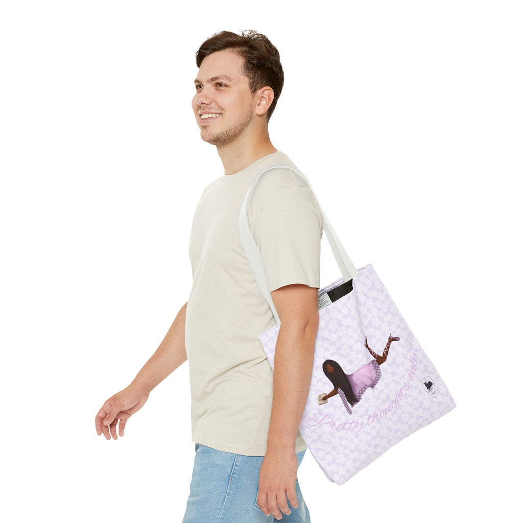 Tote Bag—Daydreaming at the Fountain