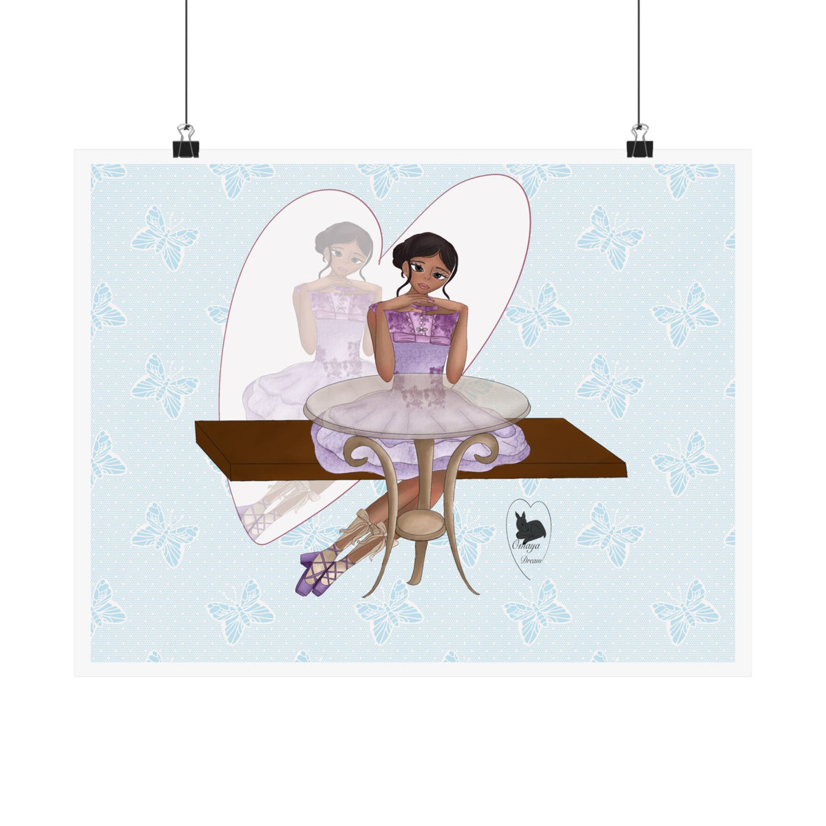 Art Poster — Ballerina's Dream