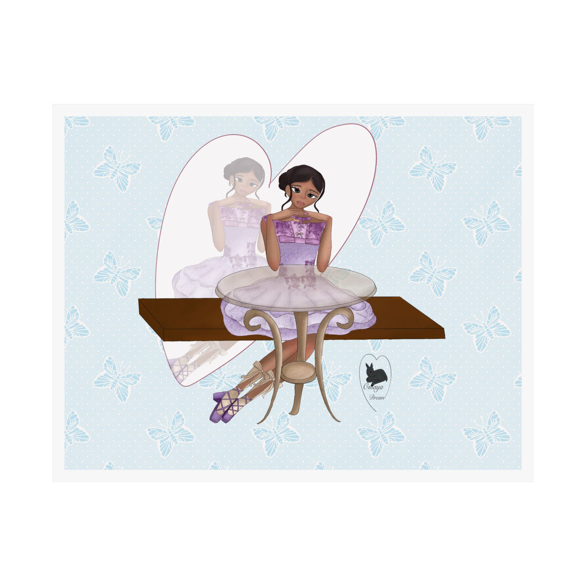 Art Poster — Ballerina's Dream