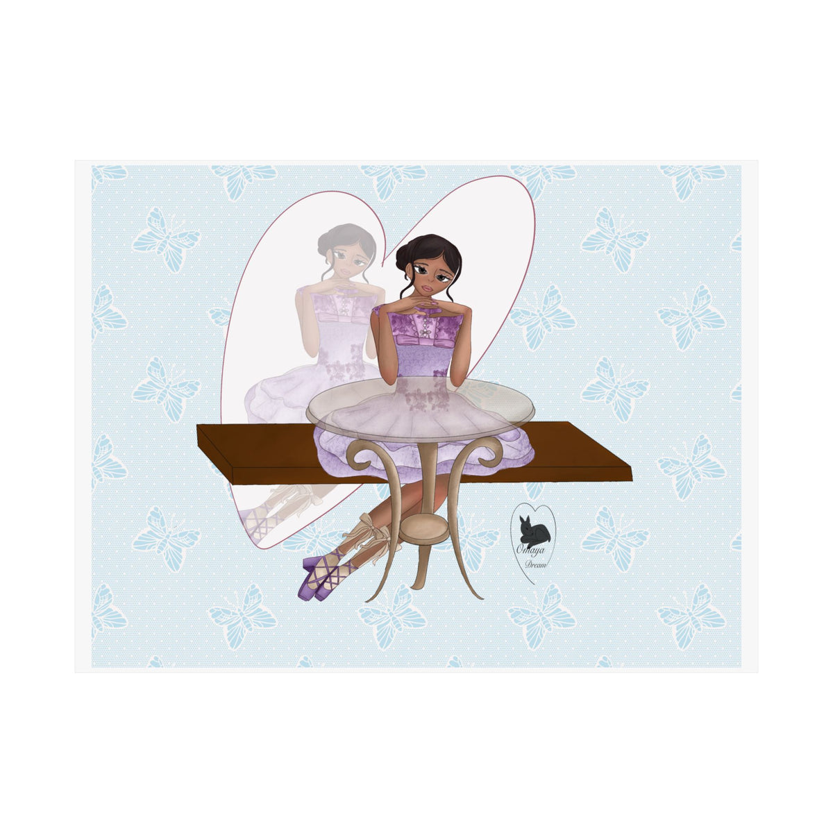 Art Poster — Ballerina's Dream