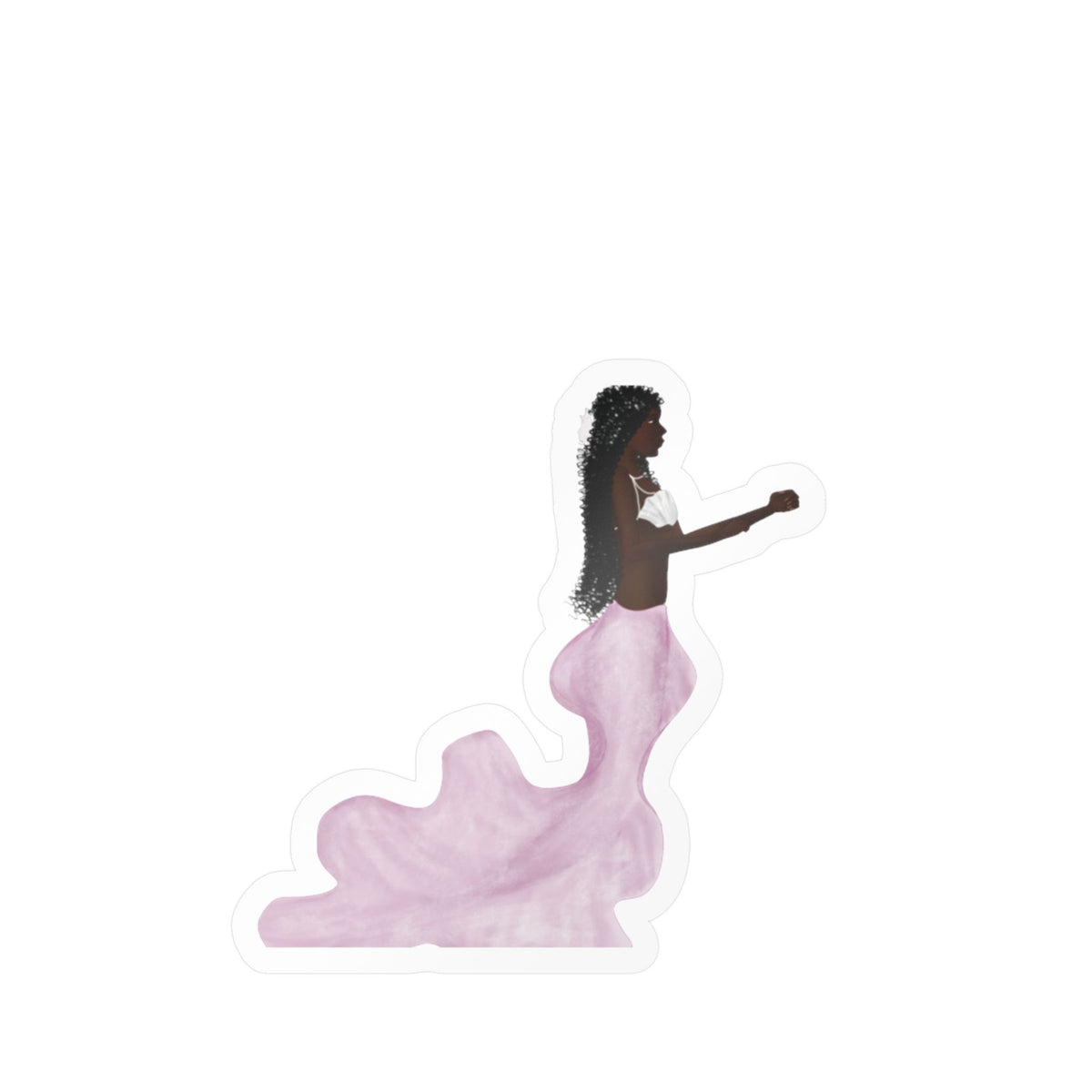 Sticker—  Le deuil d’une sirène