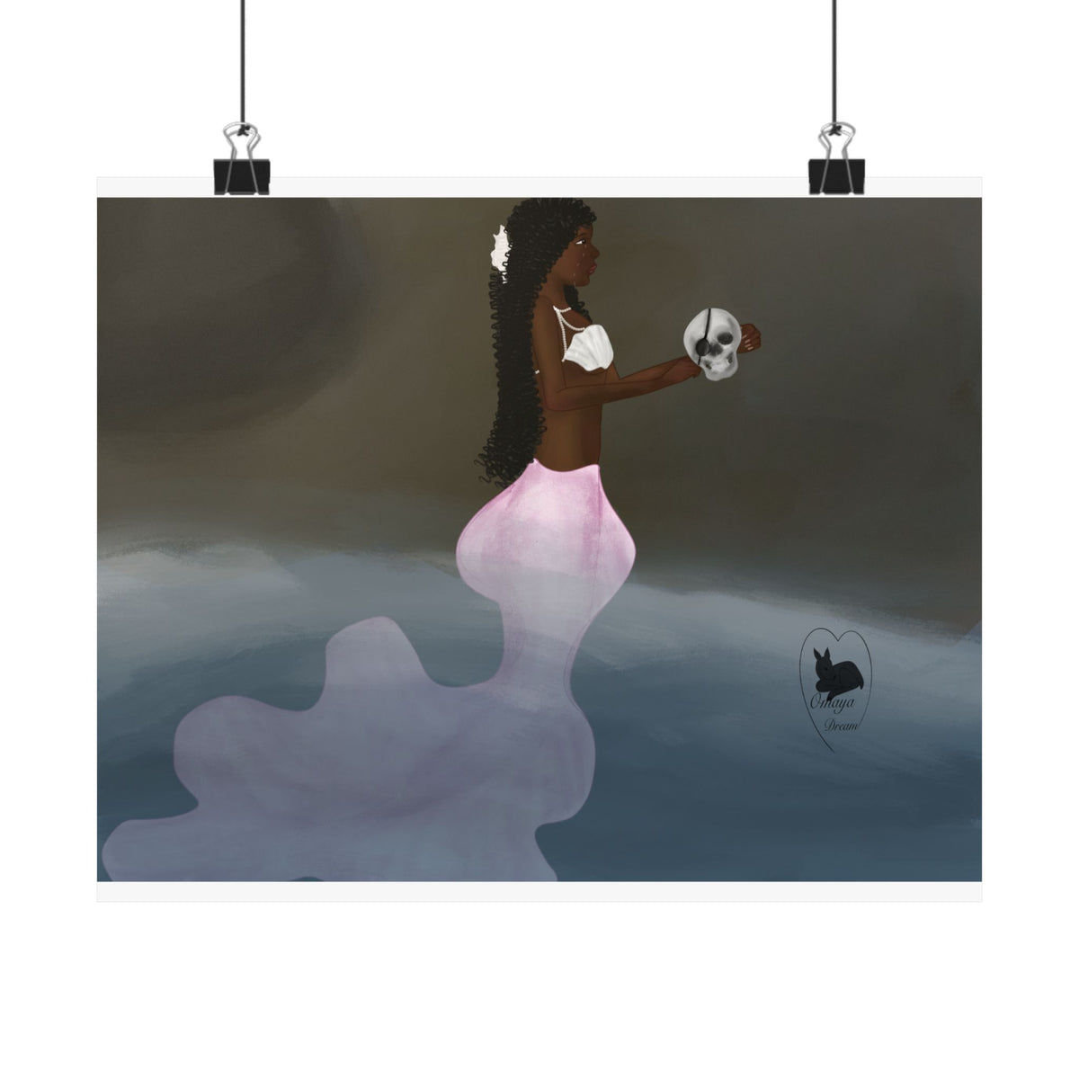 Poster — Le deuil d’une sirène