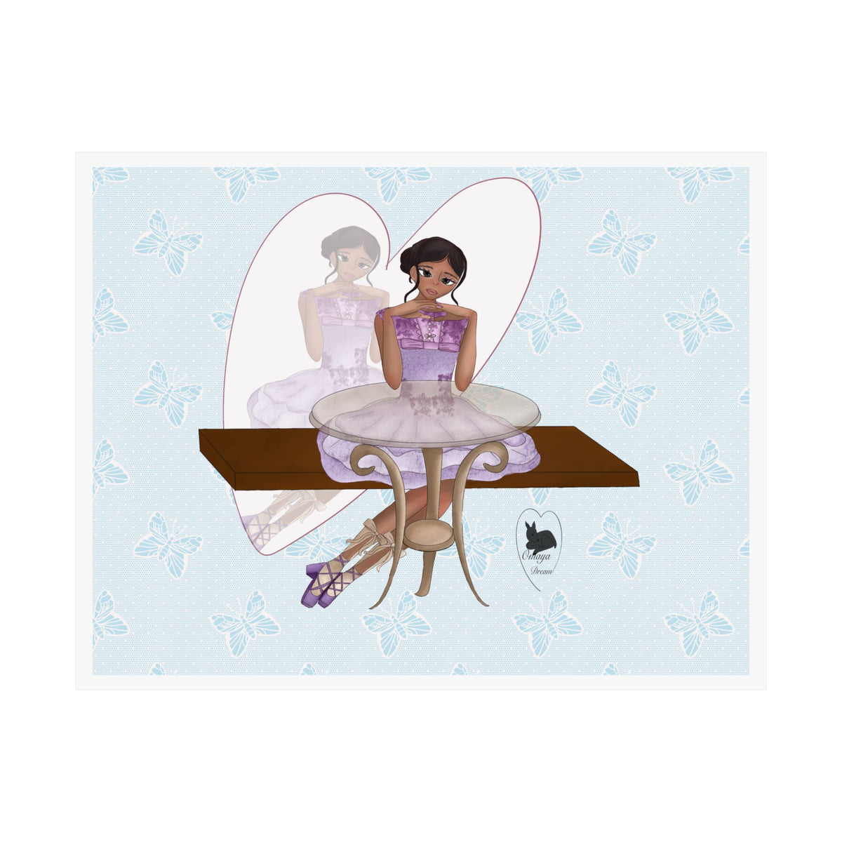 Art Poster — Ballerina's Dream