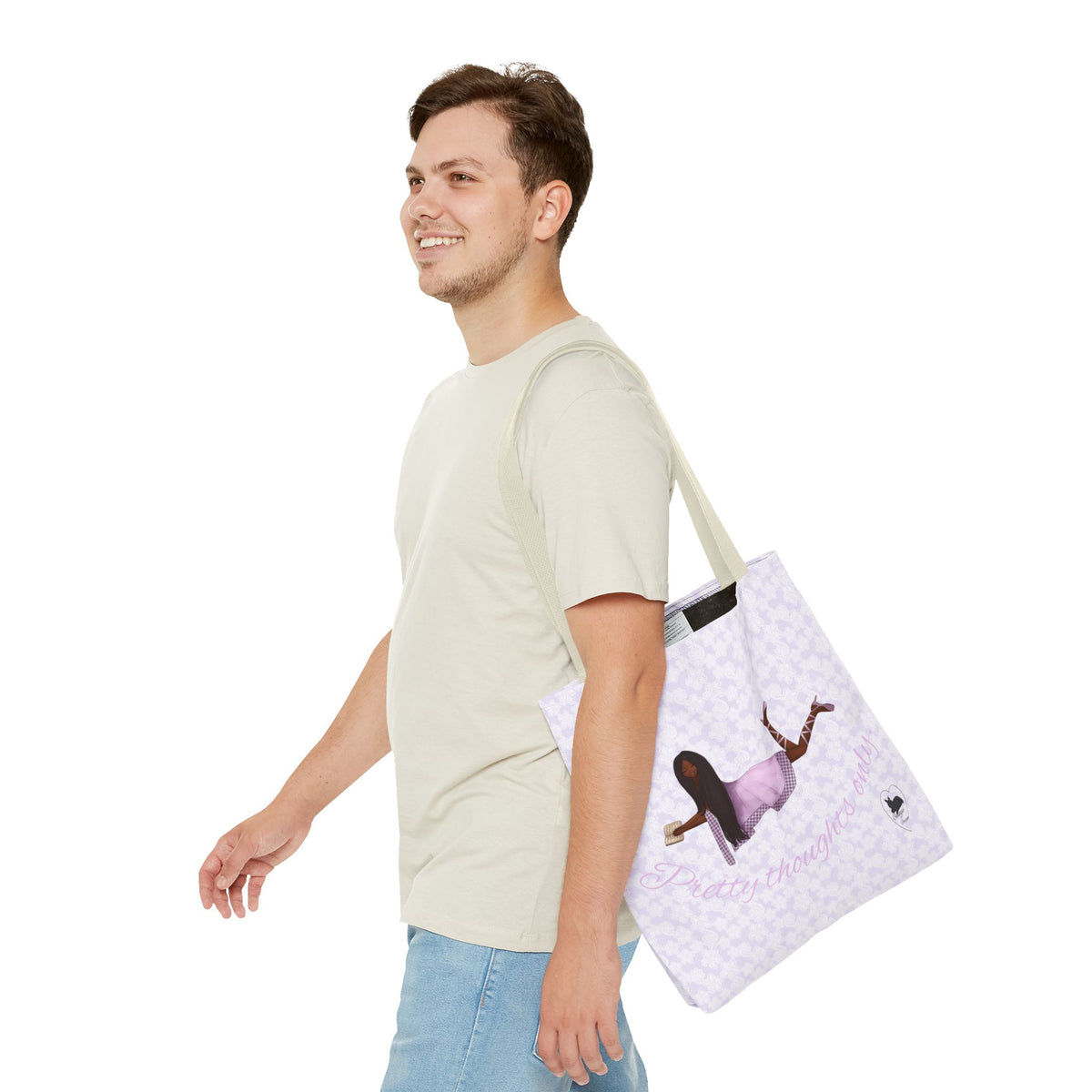 Tote Bag—Daydreaming at the Fountain