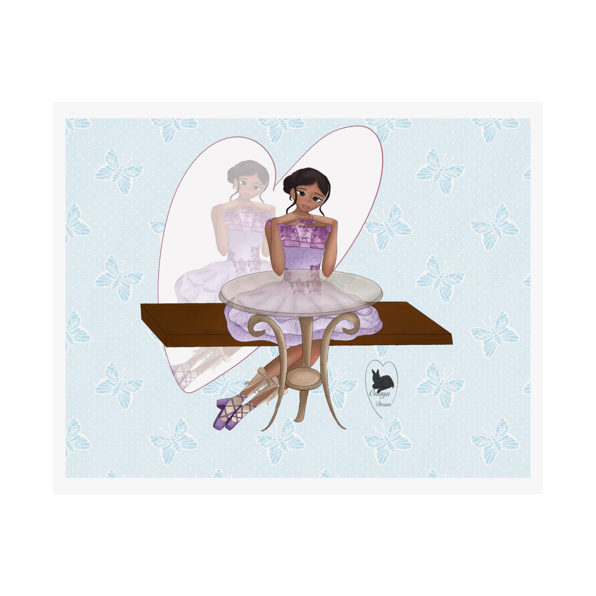 Art Poster — Ballerina's Dream