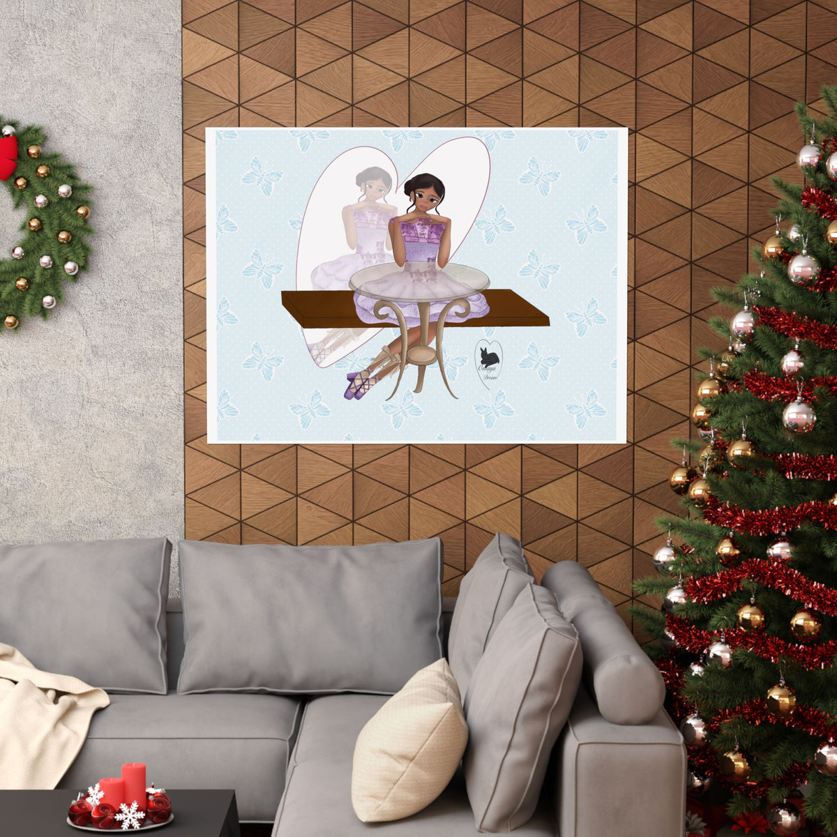 Art Poster — Ballerina's Dream