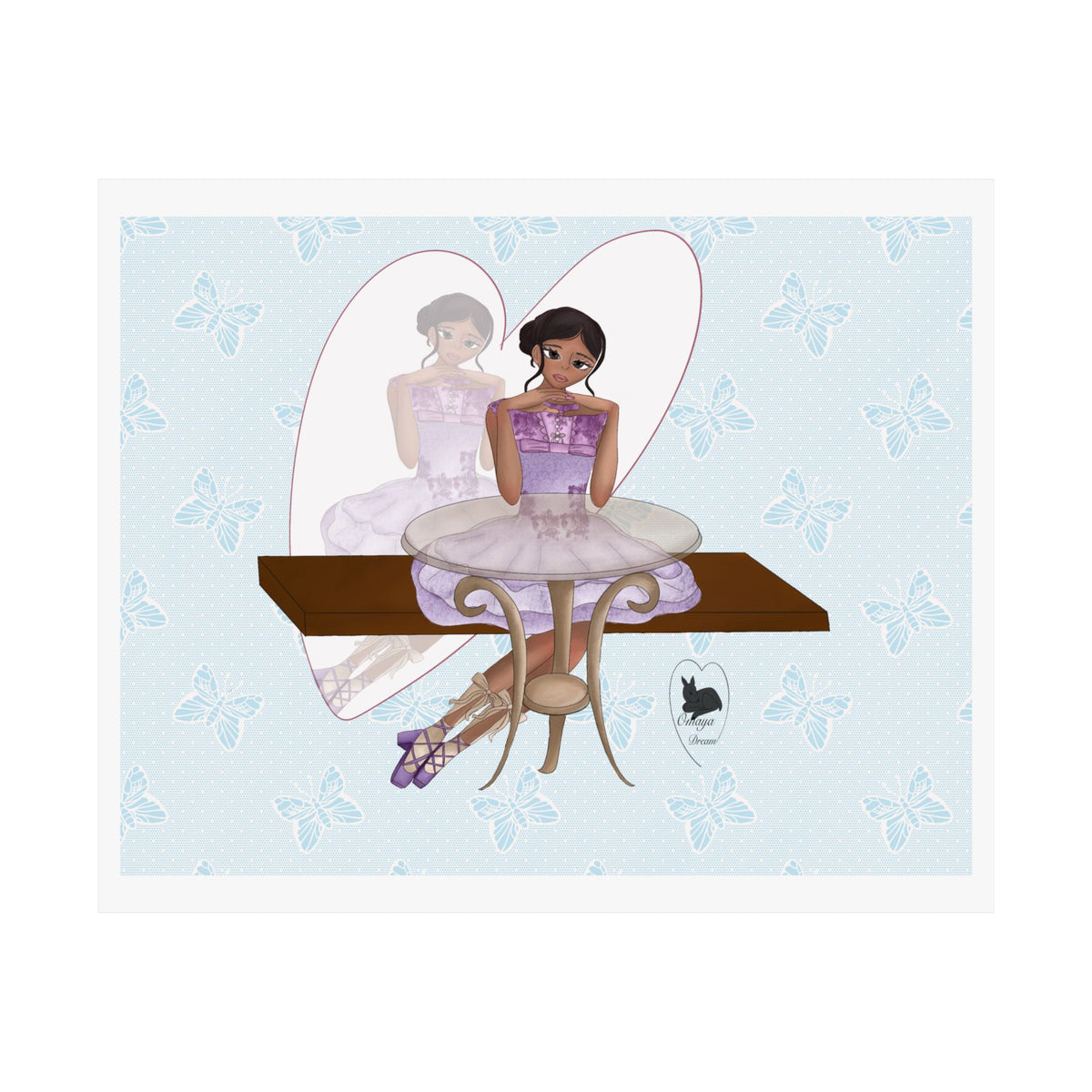 Art Poster — Ballerina's Dream