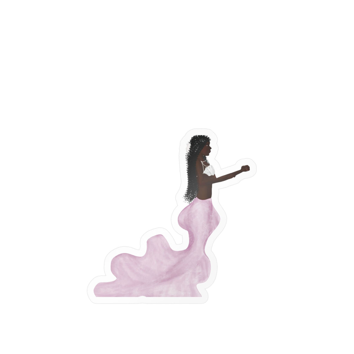Sticker—  Le deuil d’une sirène