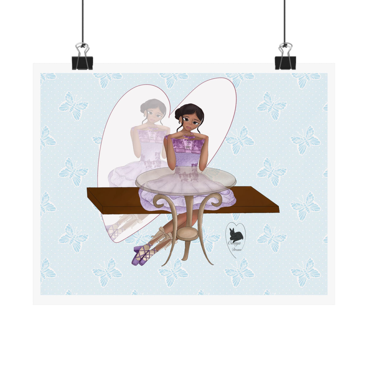 Art Poster — Ballerina's Dream