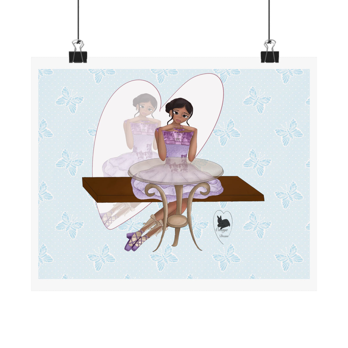 Art Poster — Ballerina's Dream