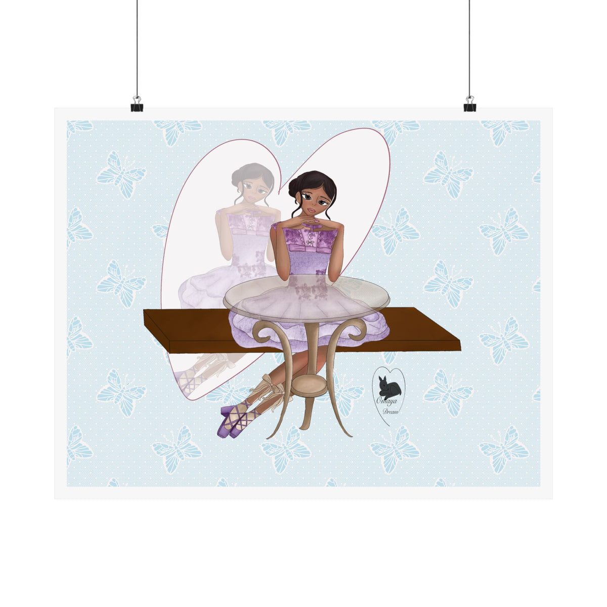 Art Poster — Ballerina's Dream
