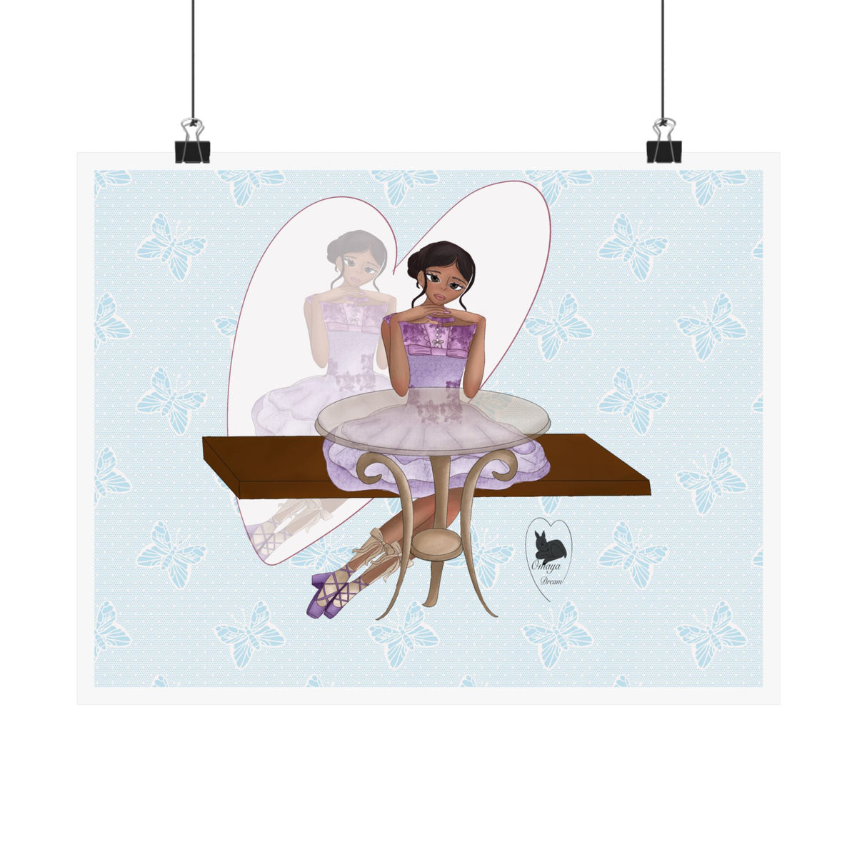 Art Poster — Ballerina's Dream